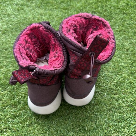 Nike Womens Size 8 US Roshe Run Hi Sneaker Boot Ankle Boots Maroon 615968-601‎ - Picture 6 of 9